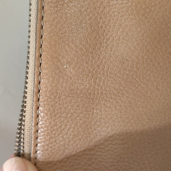 FRYE Meadow Mini Brown Crossbody Adjustable Strap Braided Detail 3 Compartments - Picture 13 of 15